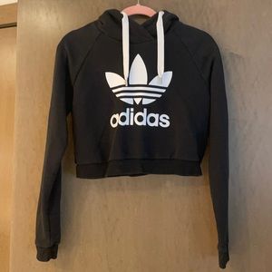 Adidas cropped hoodie